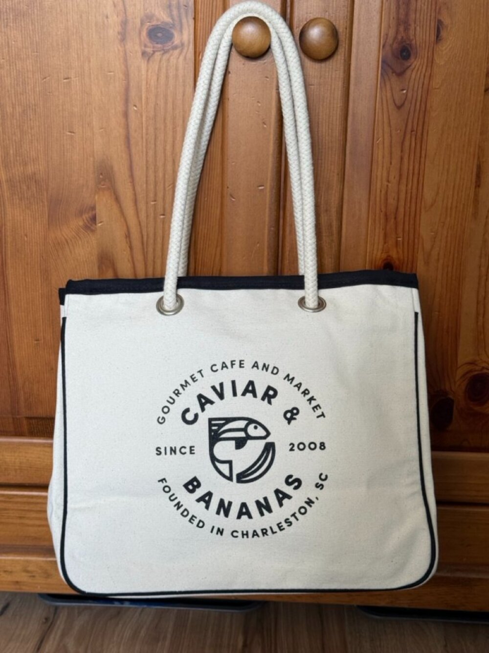Charleston, South Carolina Signature C&B Canvas Tote